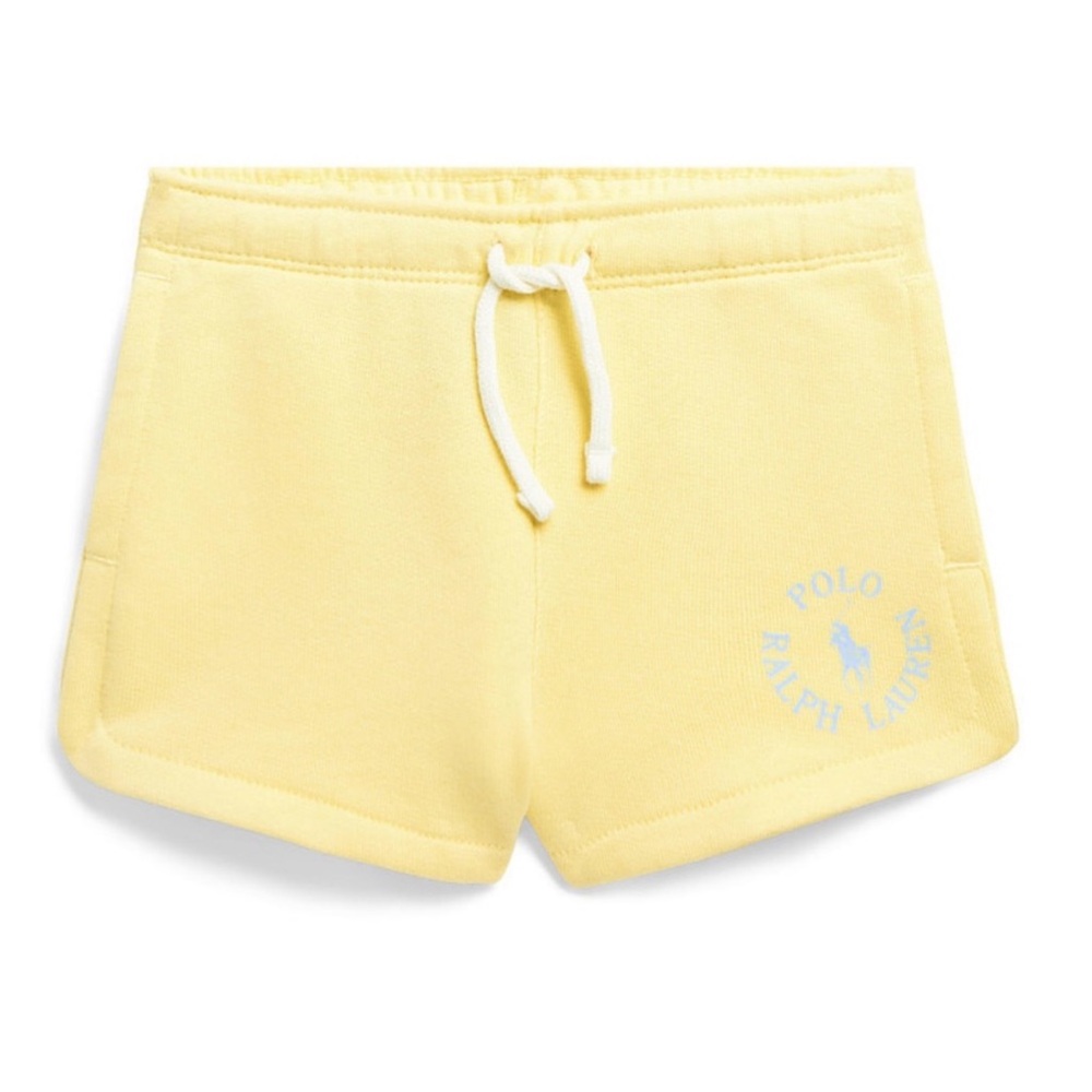 NWT Polo Ralph Lauren yellow shorts size Medium 8-10